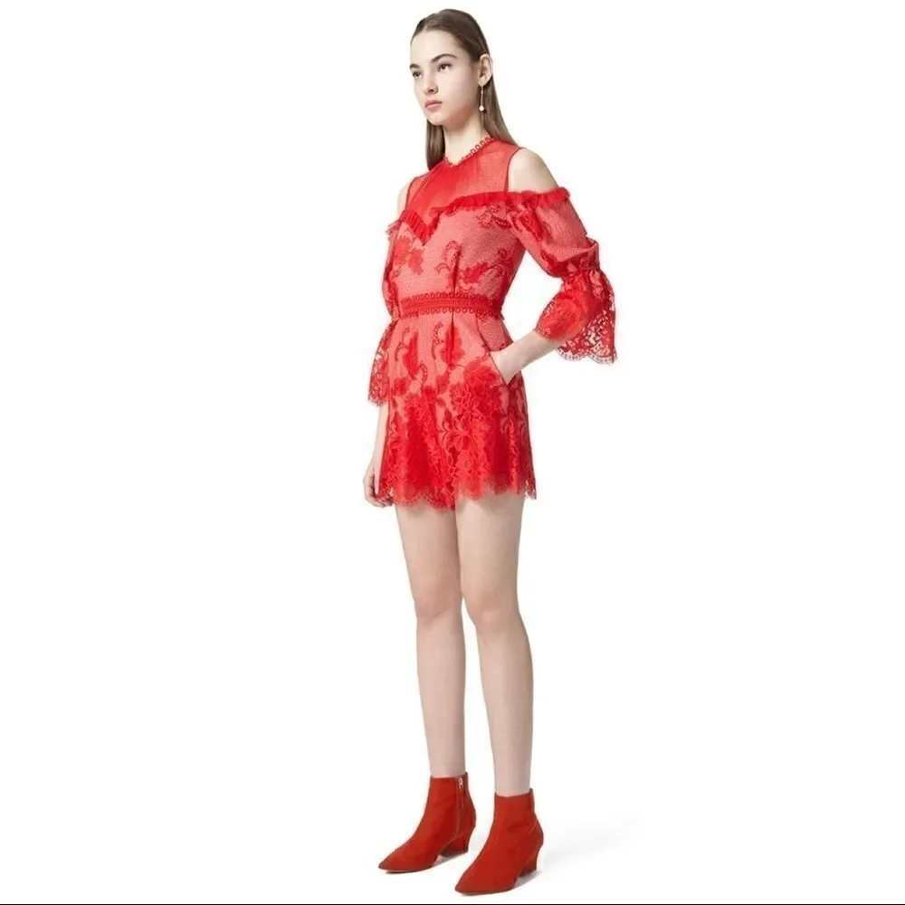 REVOLVE Three Floor Dress Like Romper SIZE 0 - Picture 6 of 10